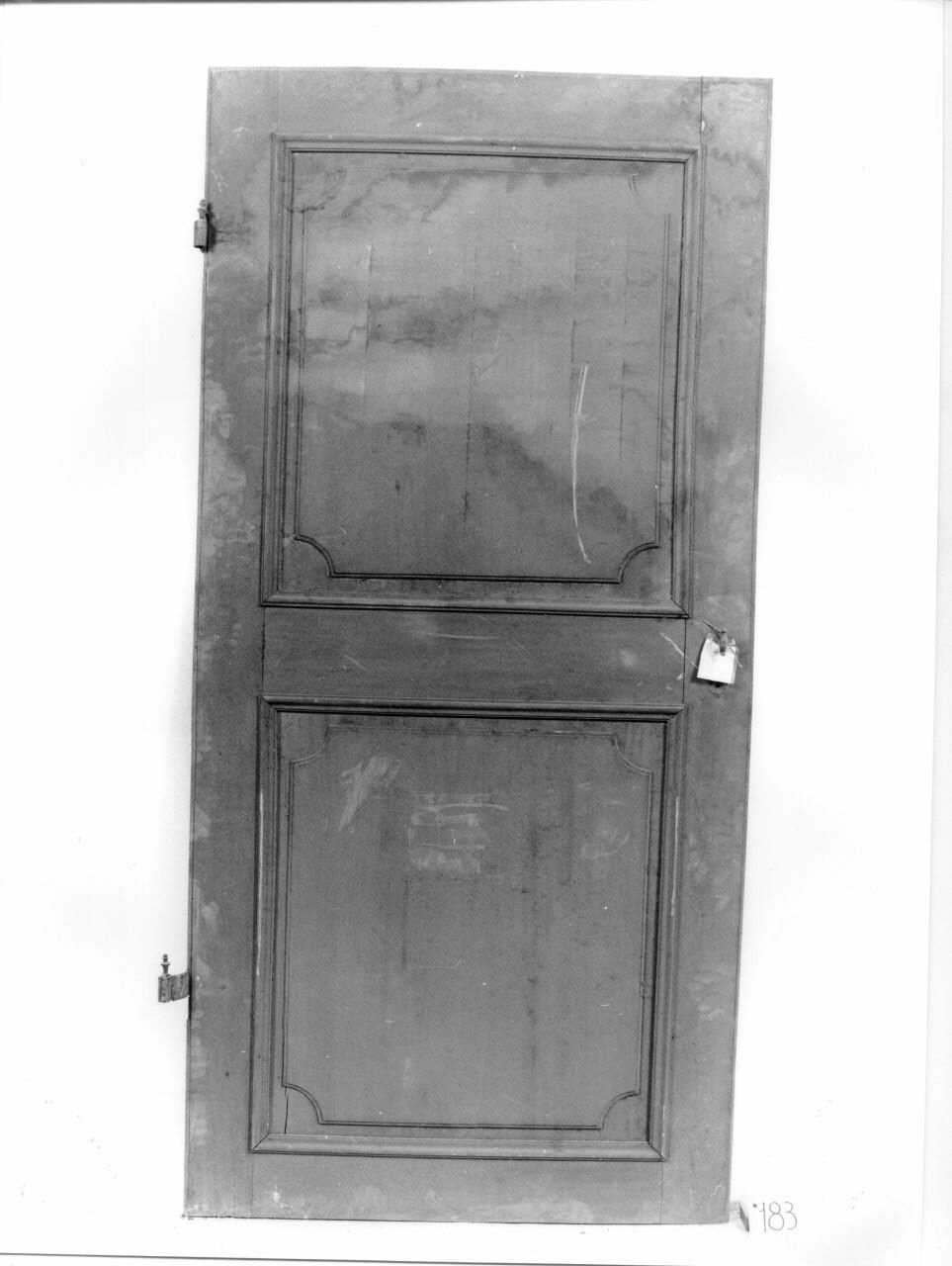 porta - ad un battente, opera isolata - ambito piemontese (sec. XIX)