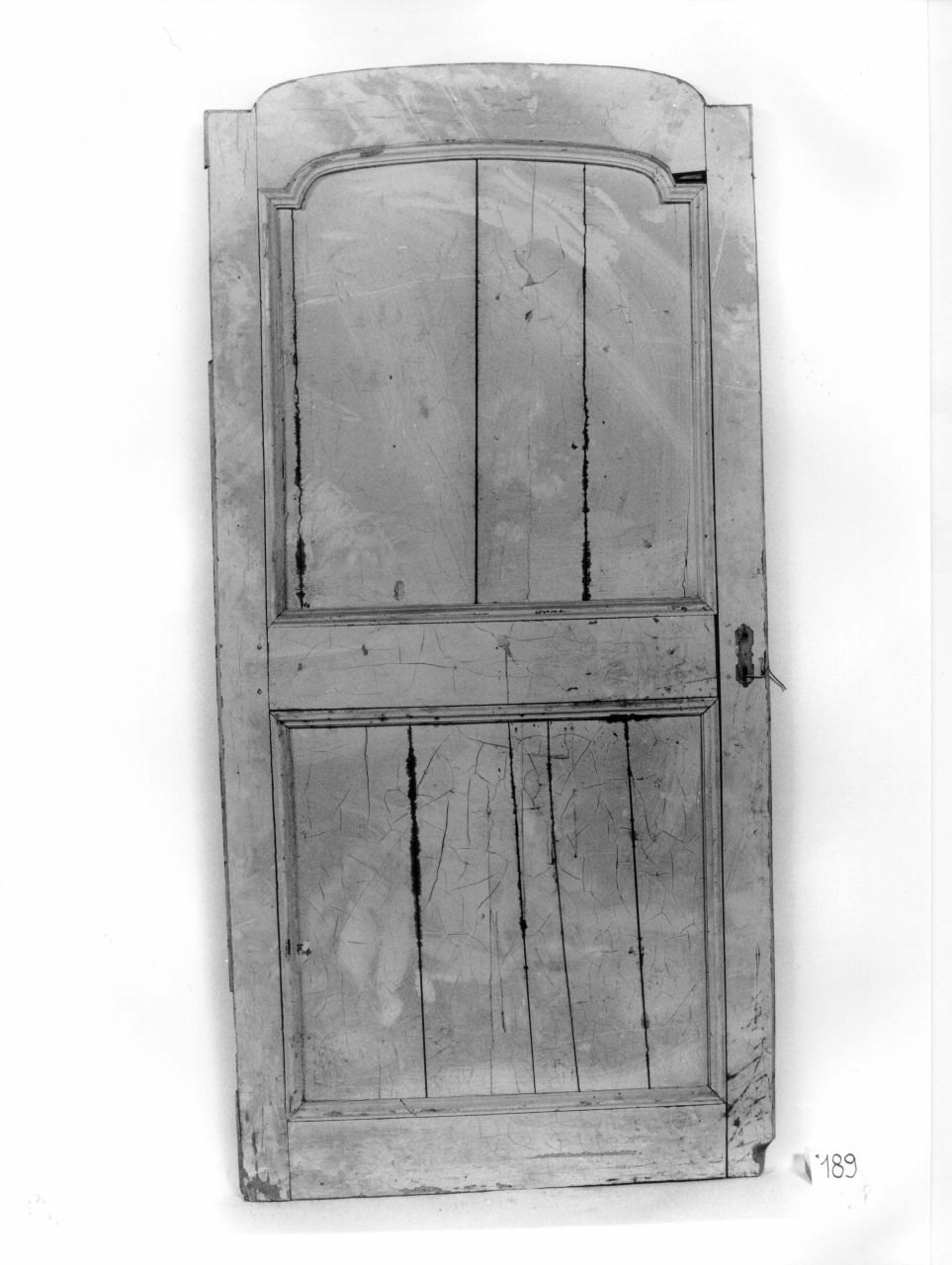 porta - ad un battente, opera isolata - ambito piemontese (sec. XIX)