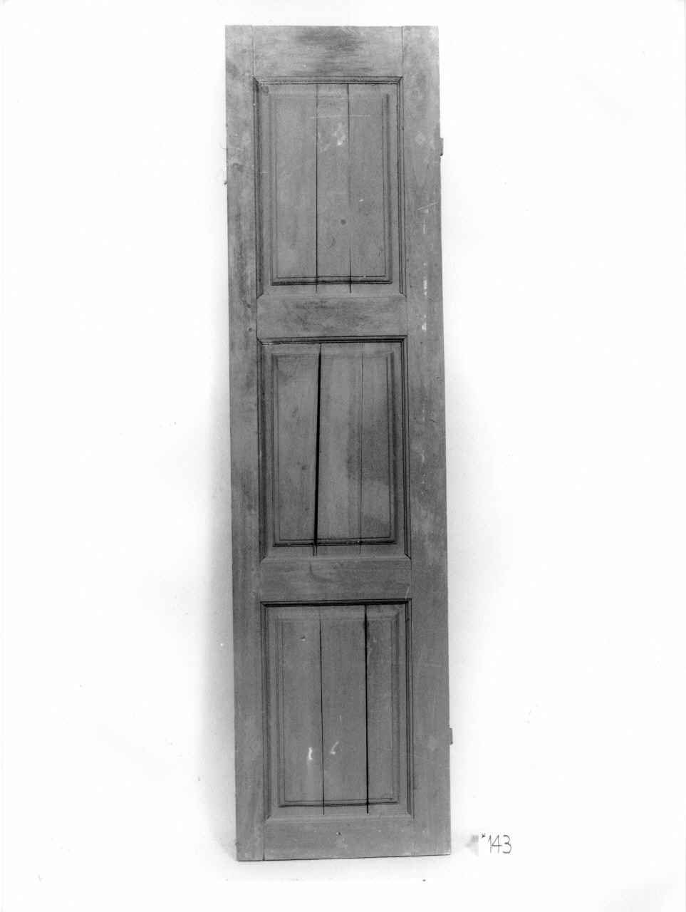 battente, opera isolata - ambito piemontese (sec. XIX)