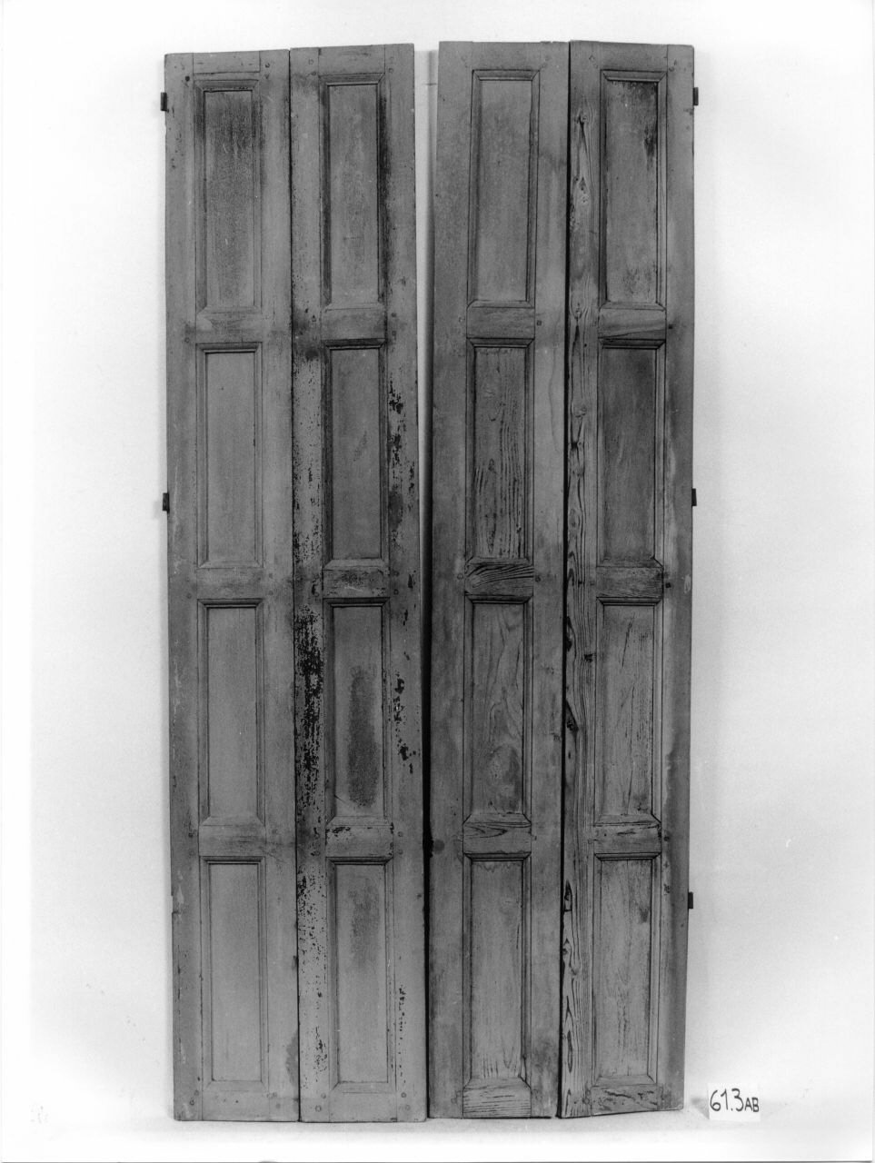 scuro di finestra, opera isolata - ambito piemontese (sec. XIX)