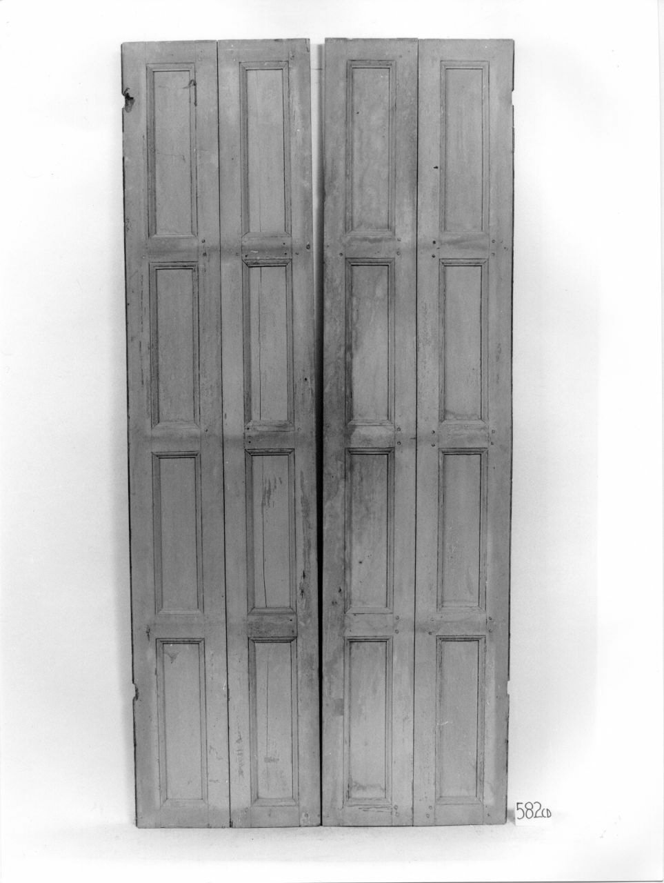 scuro di finestra, opera isolata - ambito piemontese (sec. XIX)