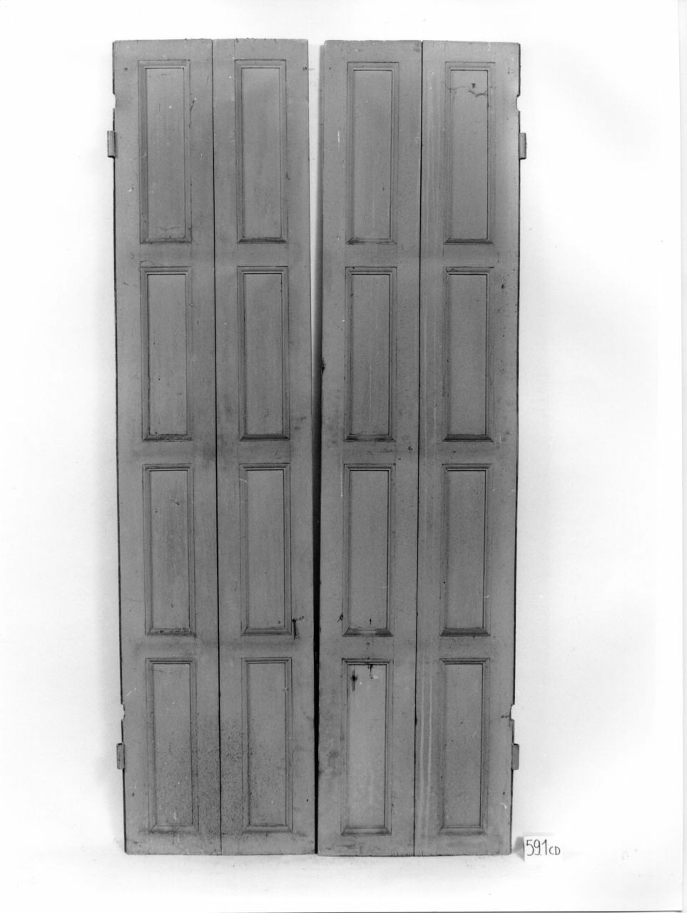 scuro di finestra, opera isolata - ambito piemontese (sec. XIX)