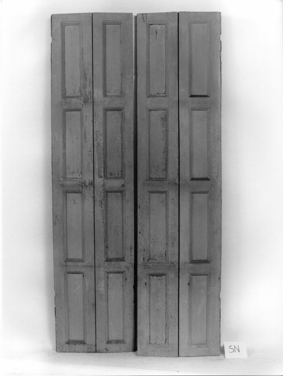 scuro di finestra, opera isolata - ambito piemontese (sec. XIX)