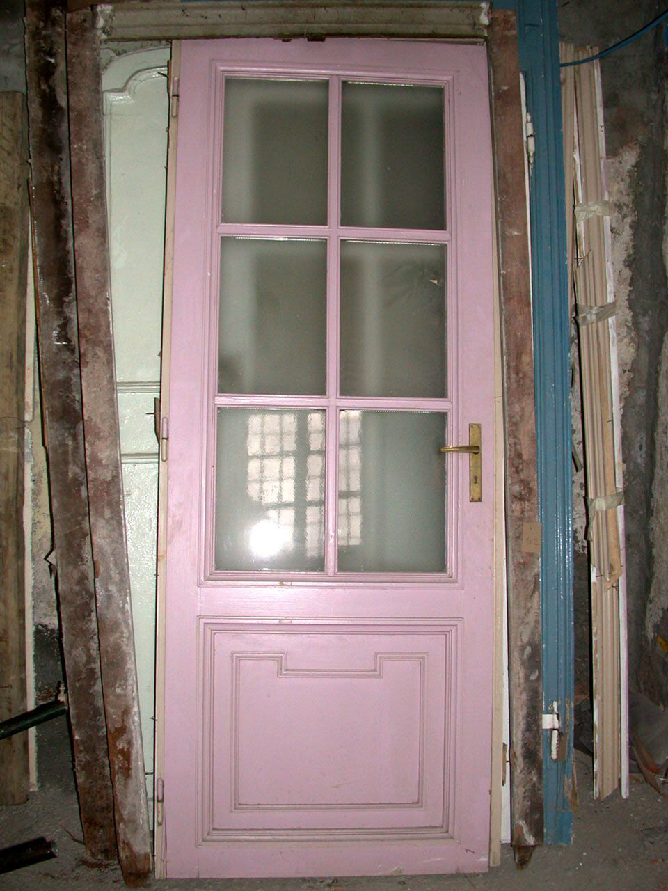 porta - ad un battente, opera isolata - ambito piemontese (sec. XIX)