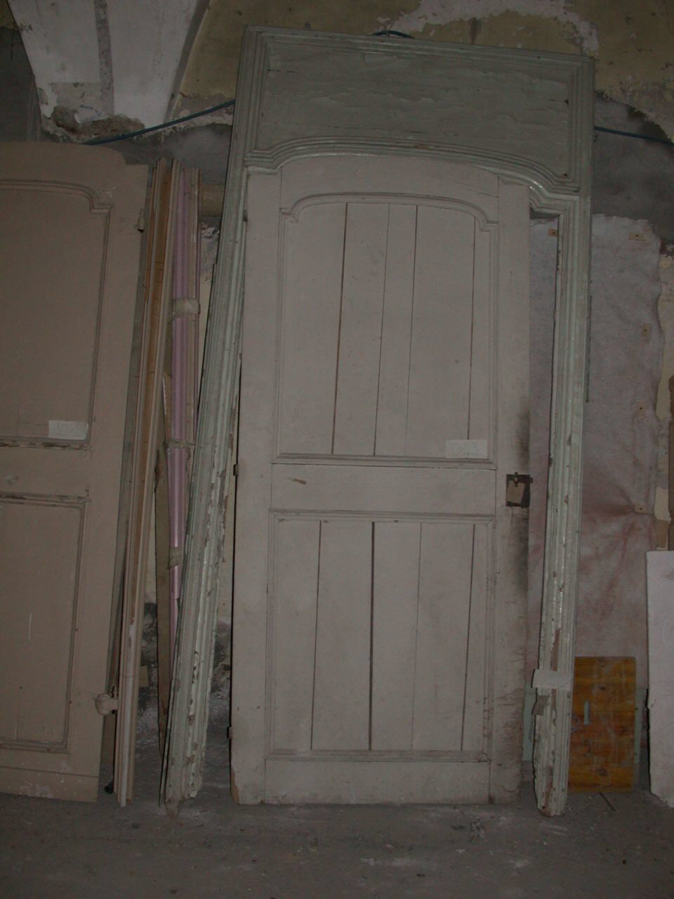 mostra di porta, opera isolata - ambito piemontese (sec. XIX)