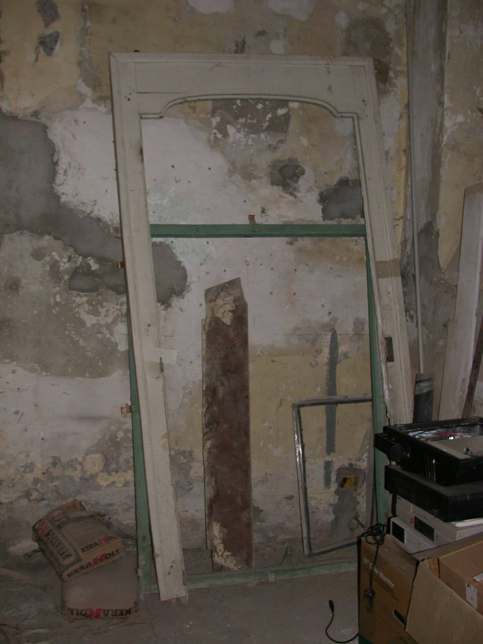 mostra di porta, opera isolata - ambito piemontese (sec. XIX)