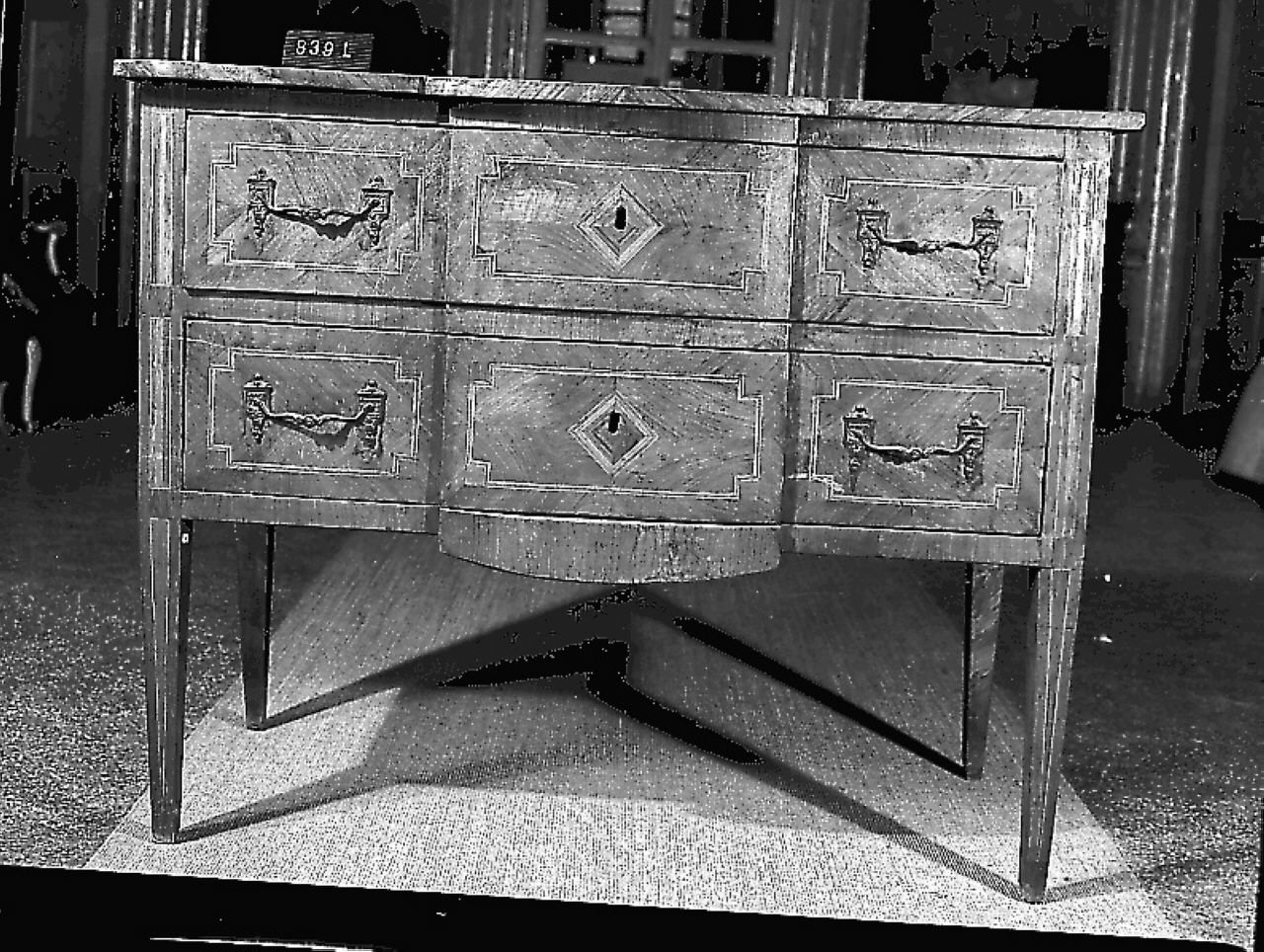 cassettone, opera isolata - ambito piemontese (fine sec. XVIII)