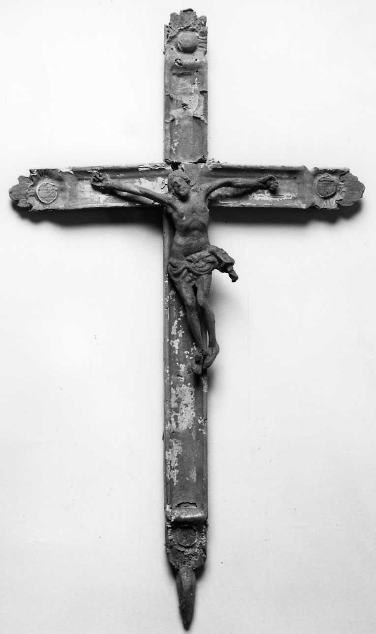 Cristo crocifisso (crocifisso, opera isolata) - ambito astigiano (sec. XIX)