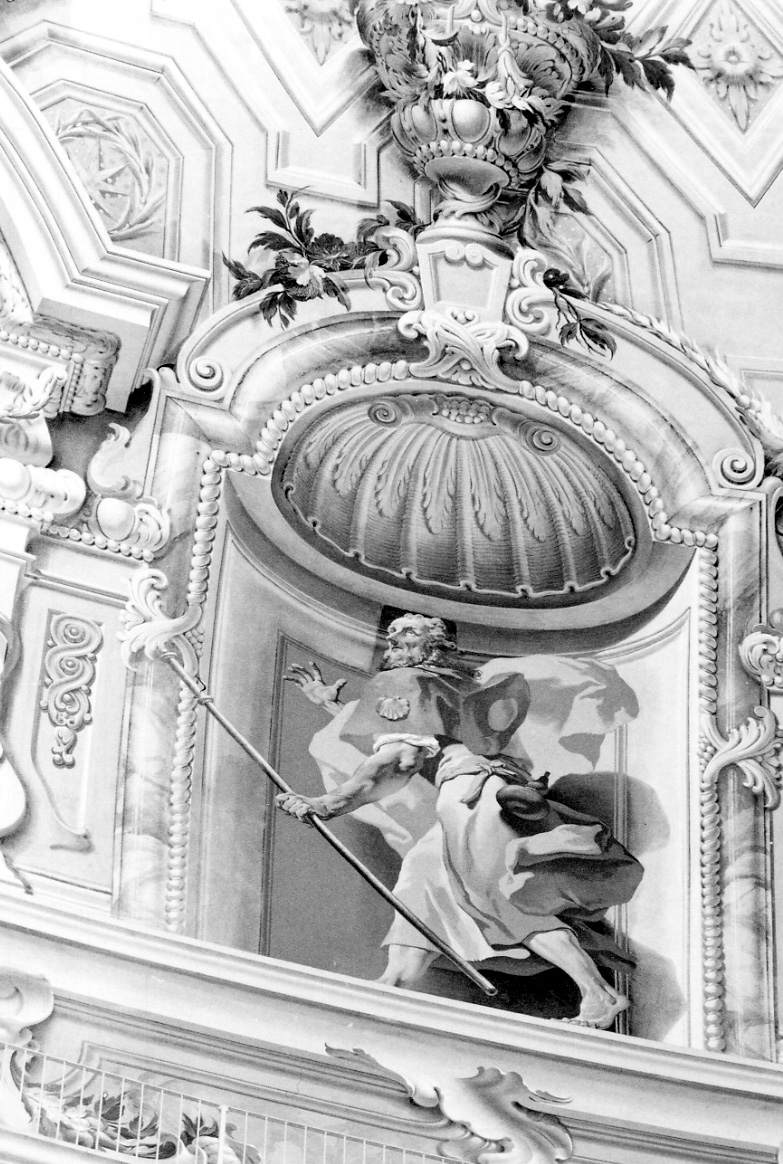 San Giacomo il Maggiore (dipinto, elemento d'insieme) di Biella Felice, Bortoloni Mattia (metà sec. XVIII)