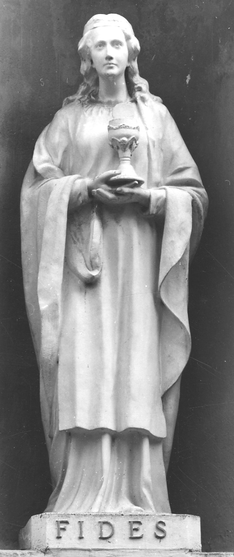 Fede (statua, opera isolata) - ambito piemontese (fine/inizio secc. XIX/ XX)