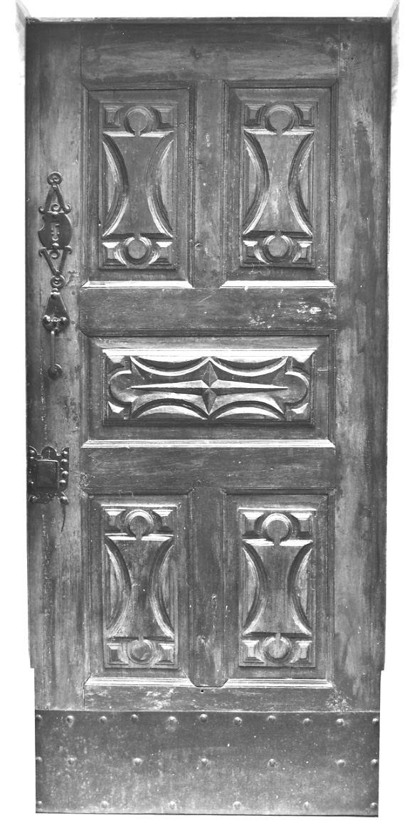porta, opera isolata - bottega piemontese (prima metà sec. XX)
