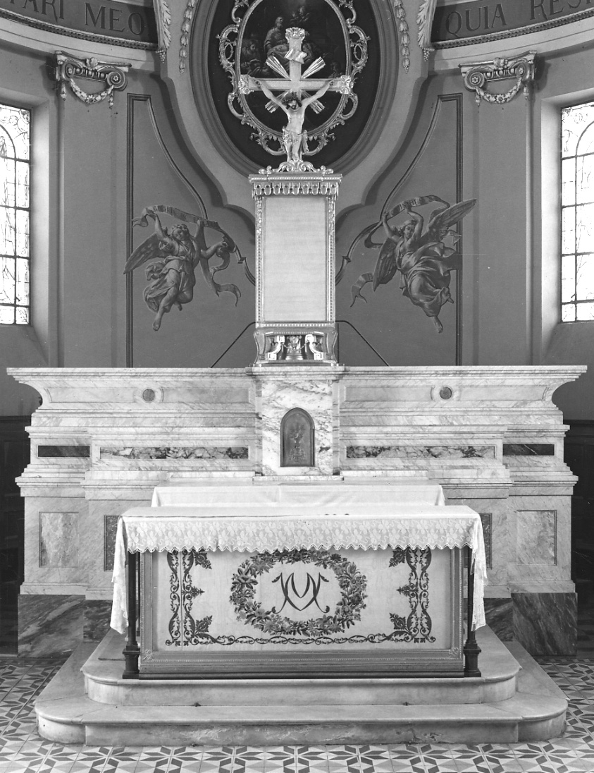 altare maggiore, opera isolata - ambito piemontese (sec. XX)