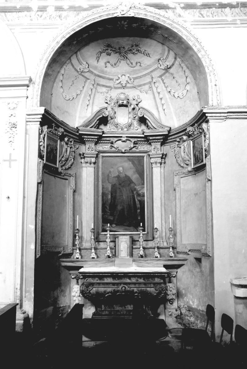 altare, opera isolata - ambito piemontese (seconda metà sec. XVII)