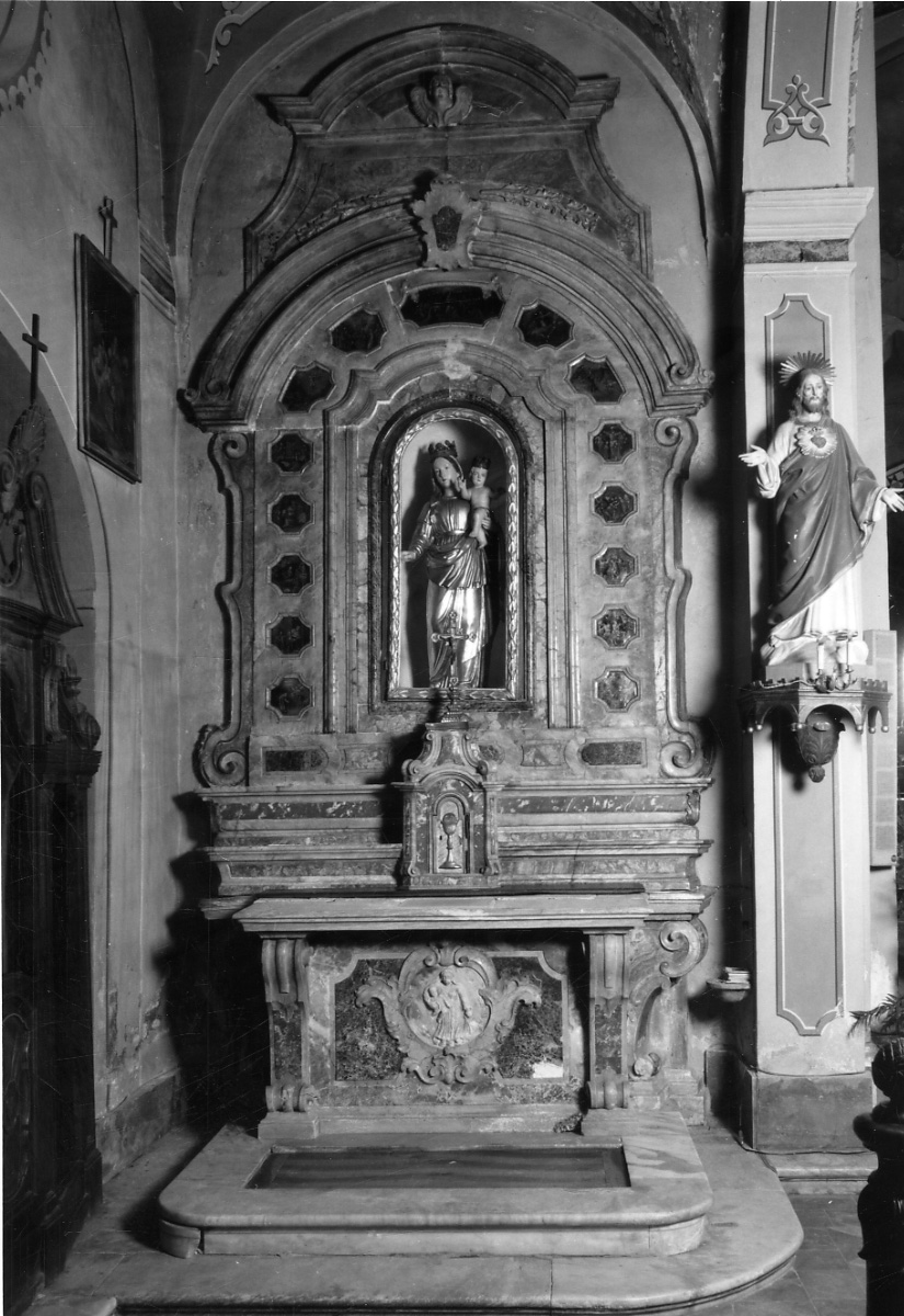 altare, opera isolata - ambito piemontese (prima metà sec. XVIII)