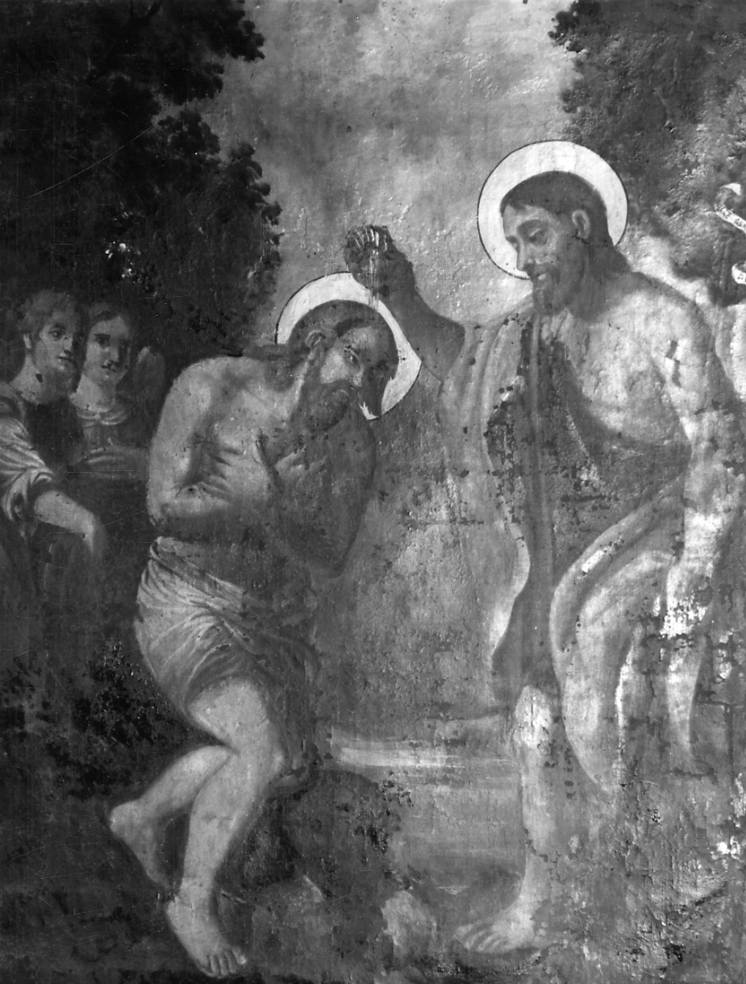 battesimo di Cristo (dipinto, opera isolata) - ambito piemontese (sec. XVIII)