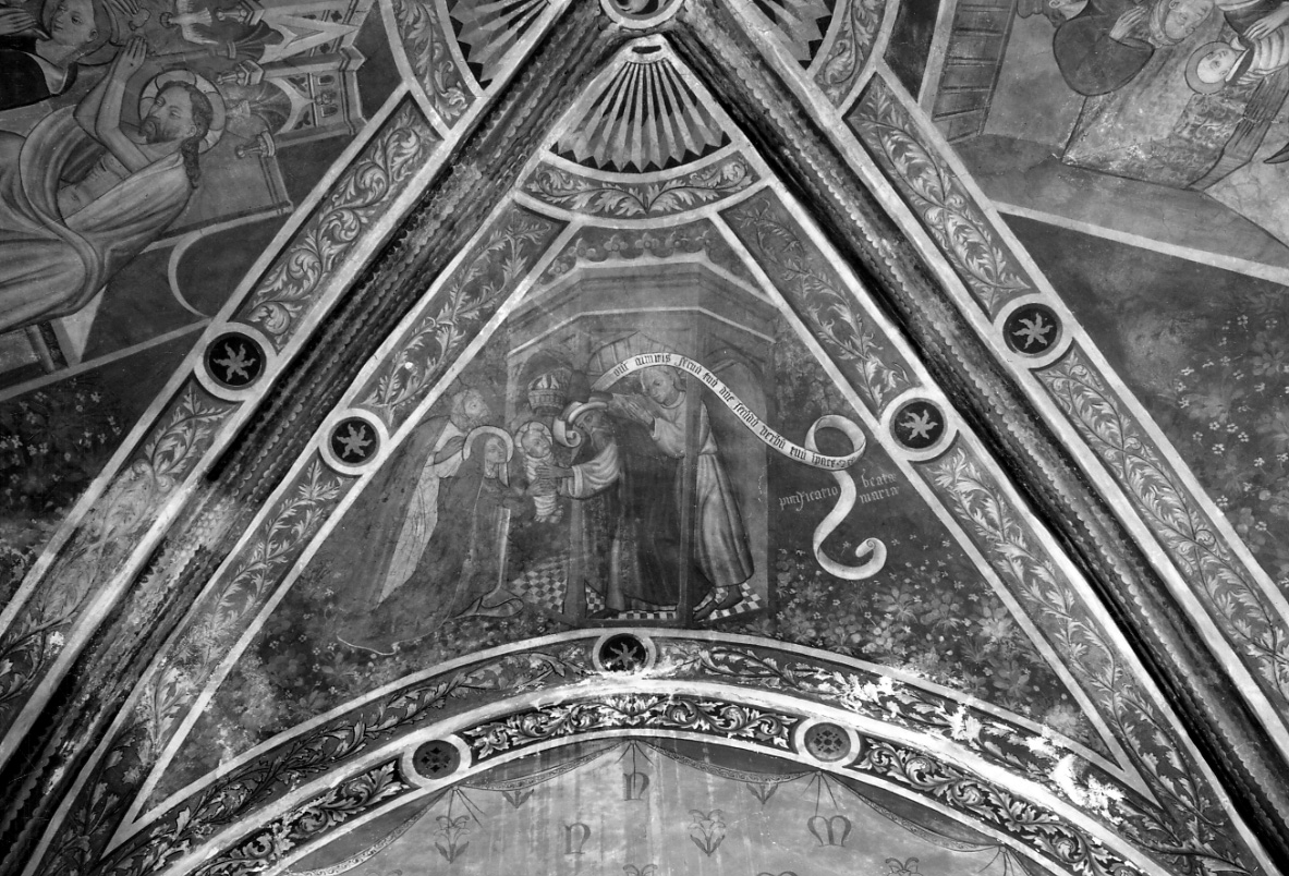 presentazione di Gesù al tempio (dipinto, elemento d'insieme) di Maestro di Roletto (prima metà sec. XV)