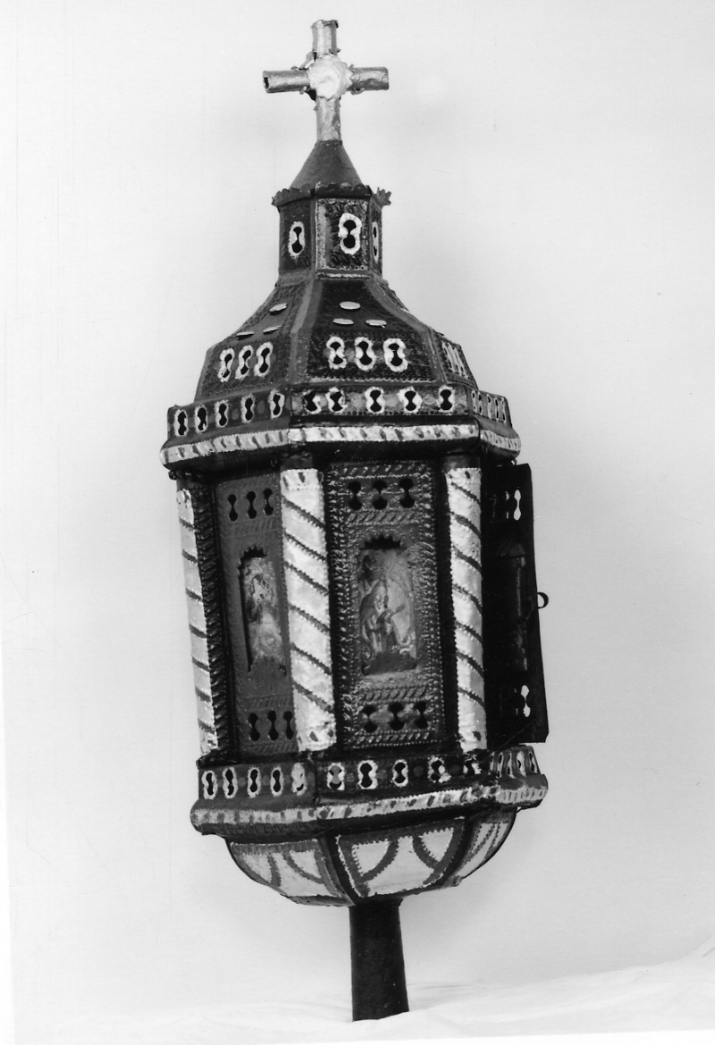 lanterna processionale, serie - ambito piemontese (sec. XVIII)