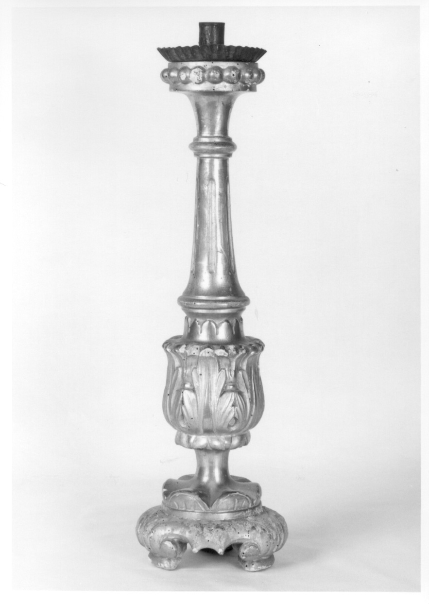 candelabro, serie - ambito piemontese (prima metà sec. XIX)