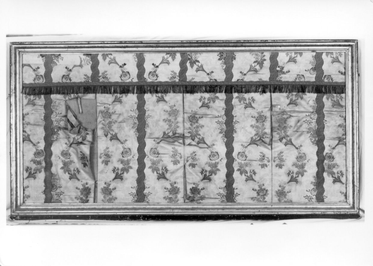 paliotto - a pannello piano, opera isolata - manifattura piemontese (prima metà sec. XIX)
