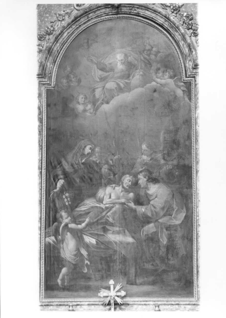 MORTE DI SAN GIUSEPPE (dipinto, opera isolata) - ambito piemontese (ultimo quarto sec. XVIII)
