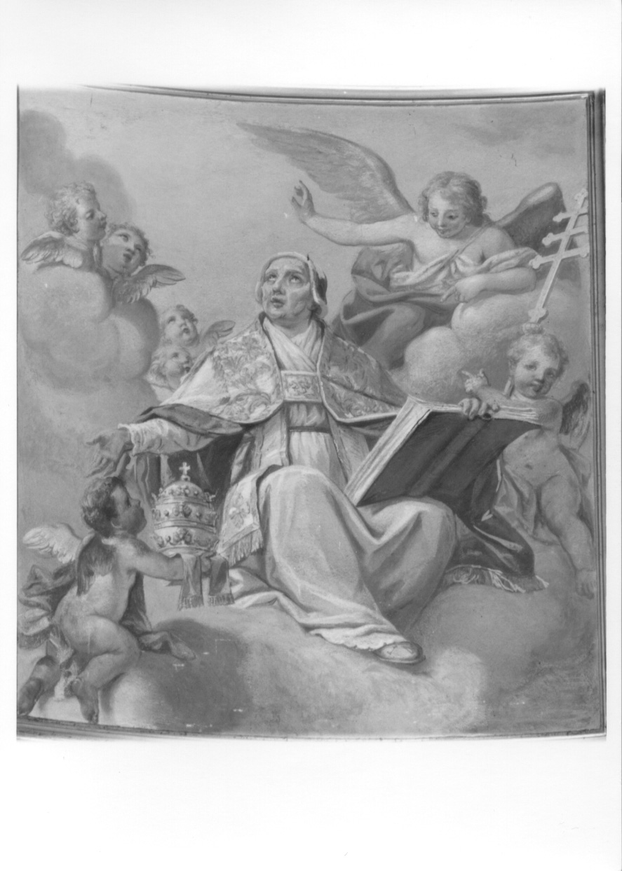 gloria di San Gregorio (dipinto, ciclo) di Emina Vincenzo, Morgari Luigi (primo quarto, primo quarto sec. XIX, sec. XX)