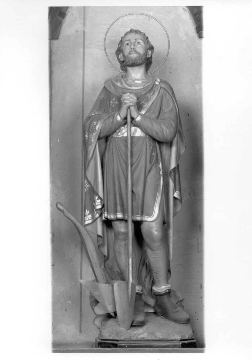 SANT'ISIDORO (statua, opera isolata) - ambito piemontese (fine/inizio secc. XIX/ XX)