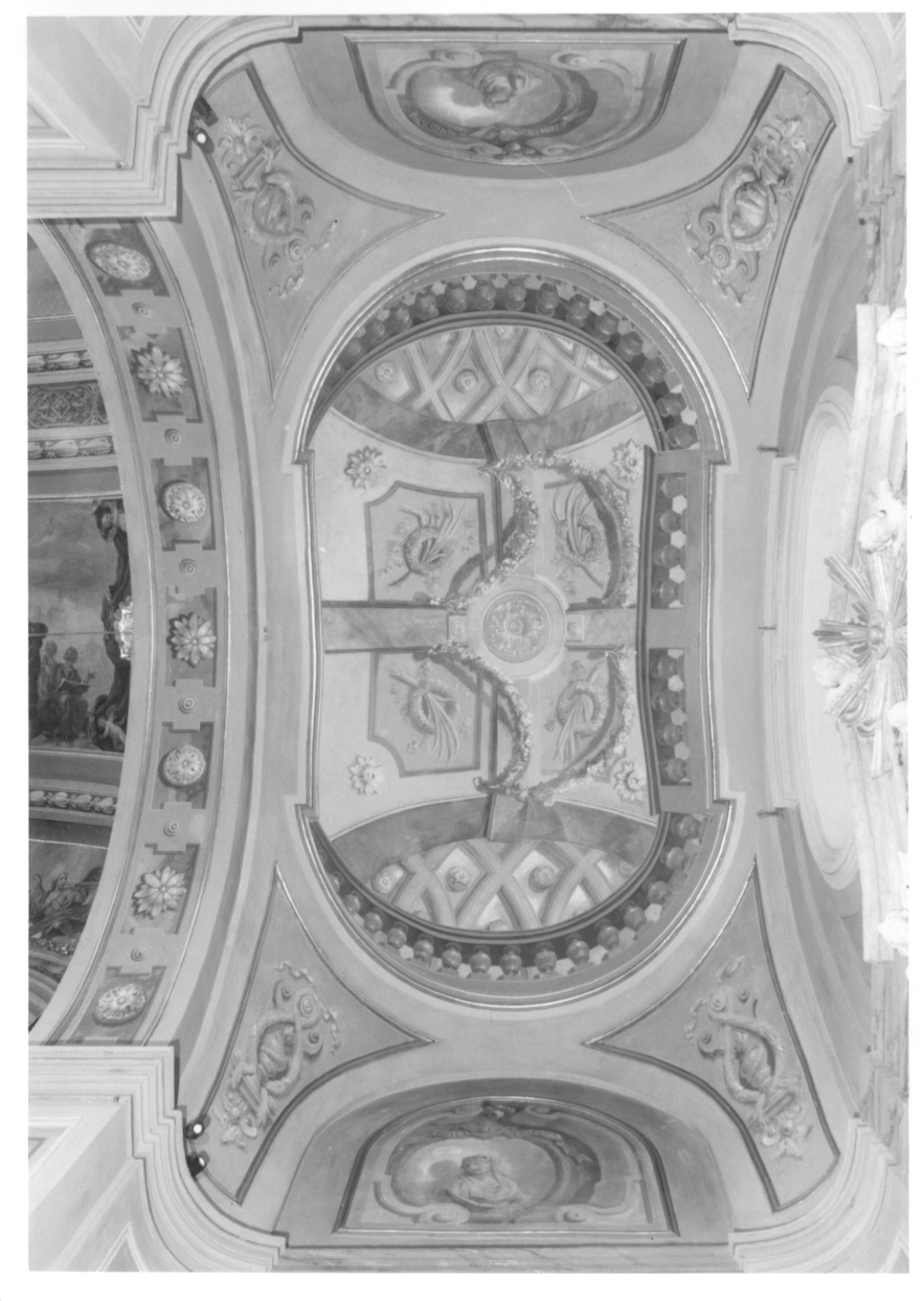 ARCHITETTURA ILLUSIONISTICA (dipinto, complesso decorativo) di Emina Vincenzo, Morgari Luigi (primo quarto, primo quarto sec. XIX, sec. XX)