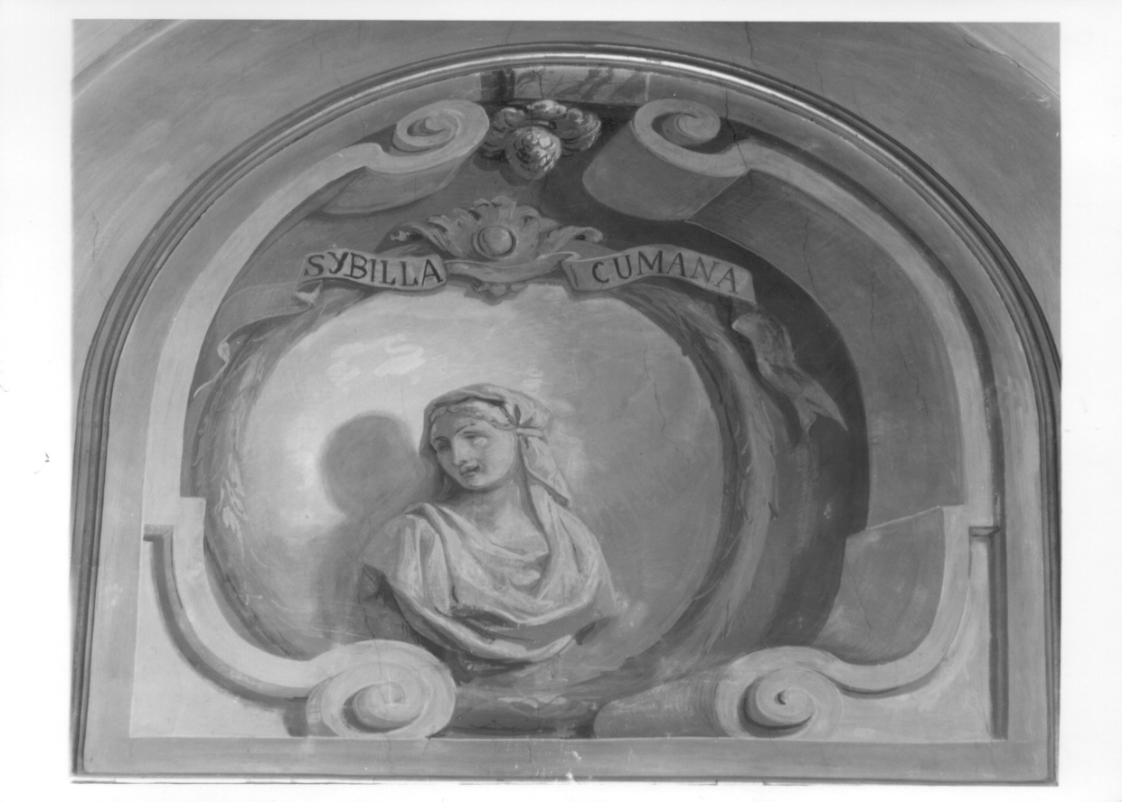 SIBILLA CUMANA (dipinto, elemento d'insieme) di Emina Vincenzo, Morgari Luigi (primo quarto, primo quarto sec. XIX, sec. XX)