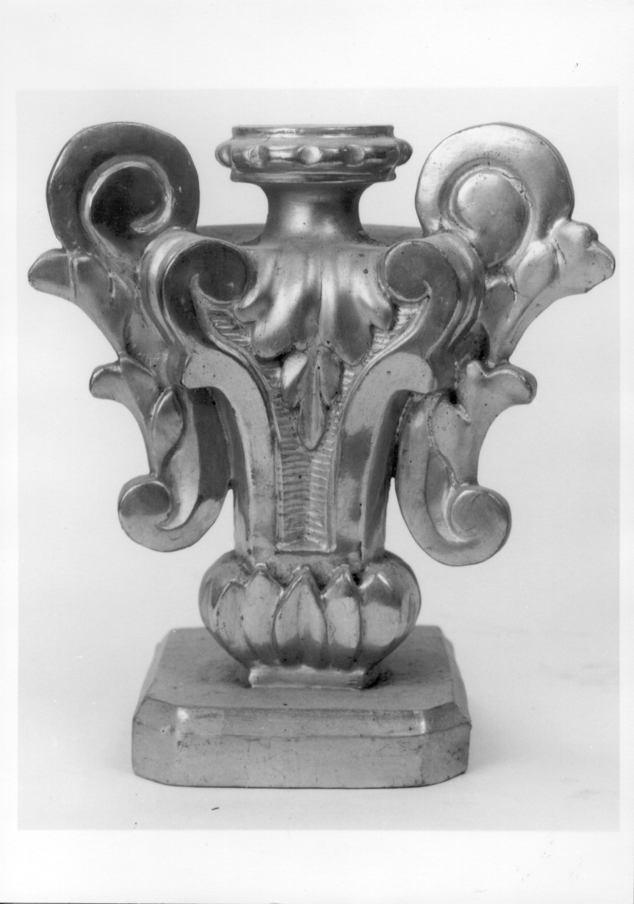 vaso d'altare, serie - ambito piemontese (seconda metà sec. XIX)