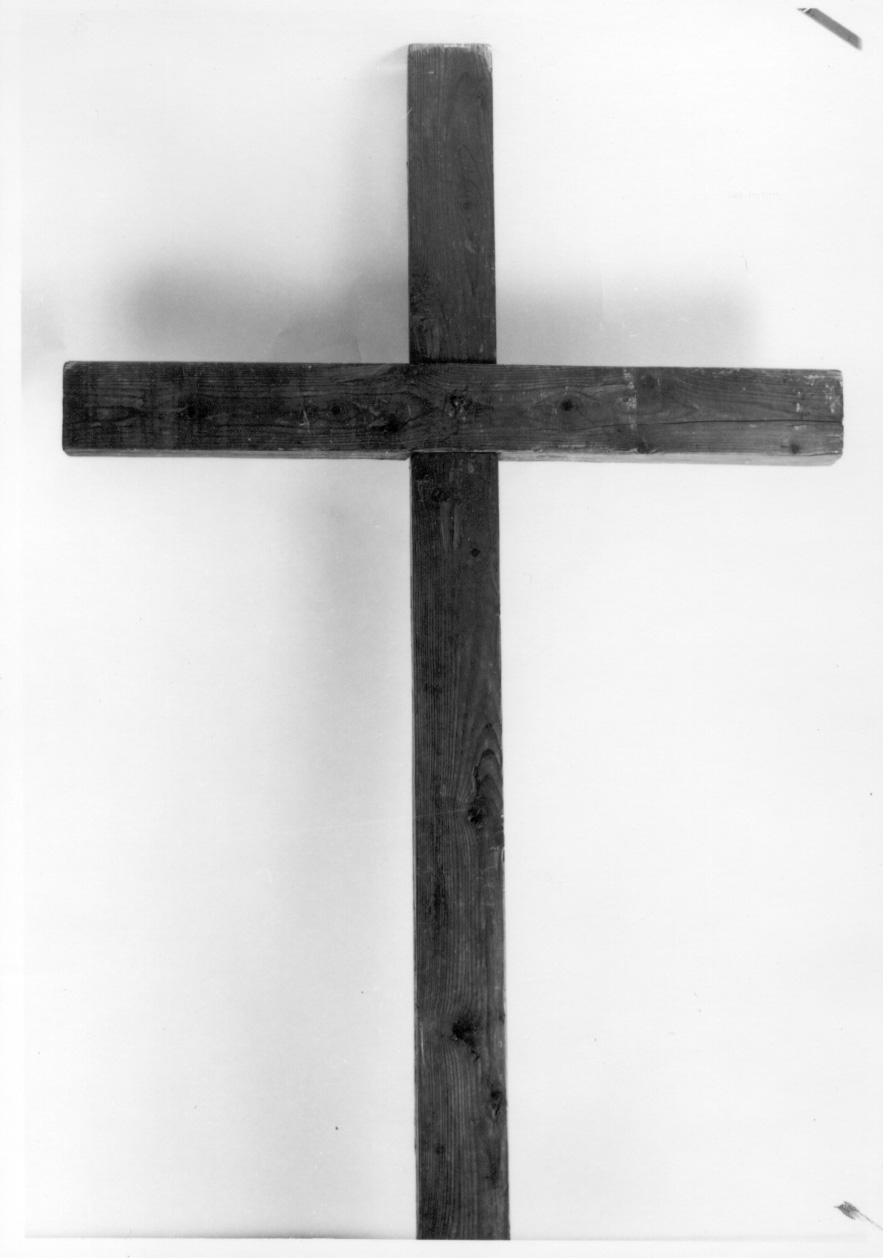 croce, opera isolata - ambito piemontese (seconda metà sec. XIX)