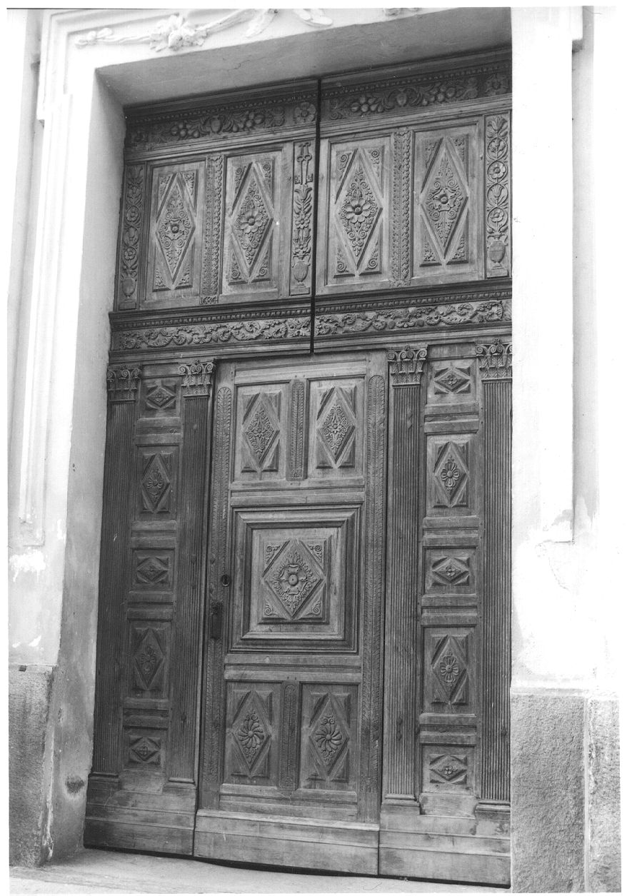 portale, opera isolata - ambito piemontese-savoiardo (sec. XVII)