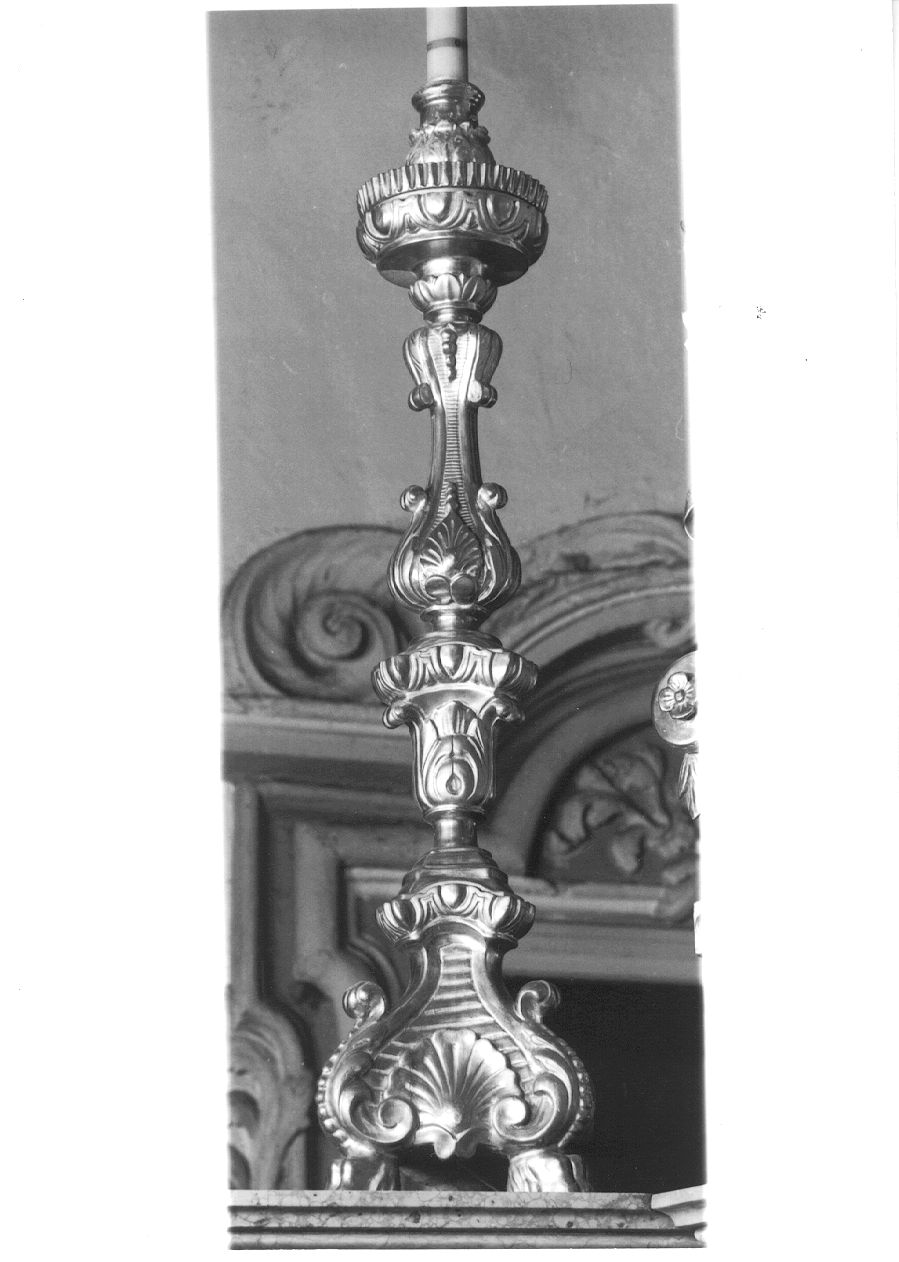 candelabro, serie - ambito piemontese (fine/inizio secc. XIX/ XX)