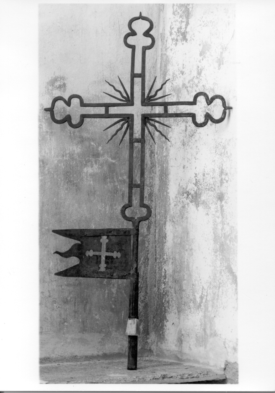 croce, opera isolata - ambito piemontese (seconda metà sec. XVIII)