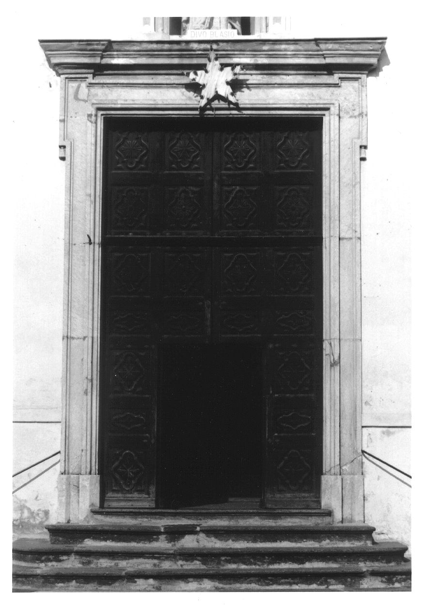 portale maggiore - ambito piemontese (seconda metà sec. XVIII)