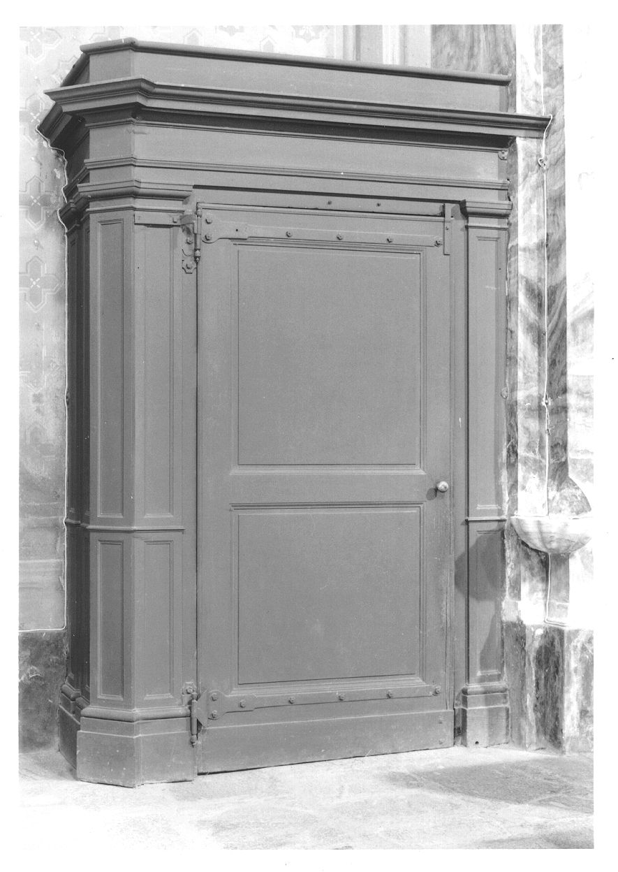 porta, serie - ambito piemontese (seconda metà sec. XIX)