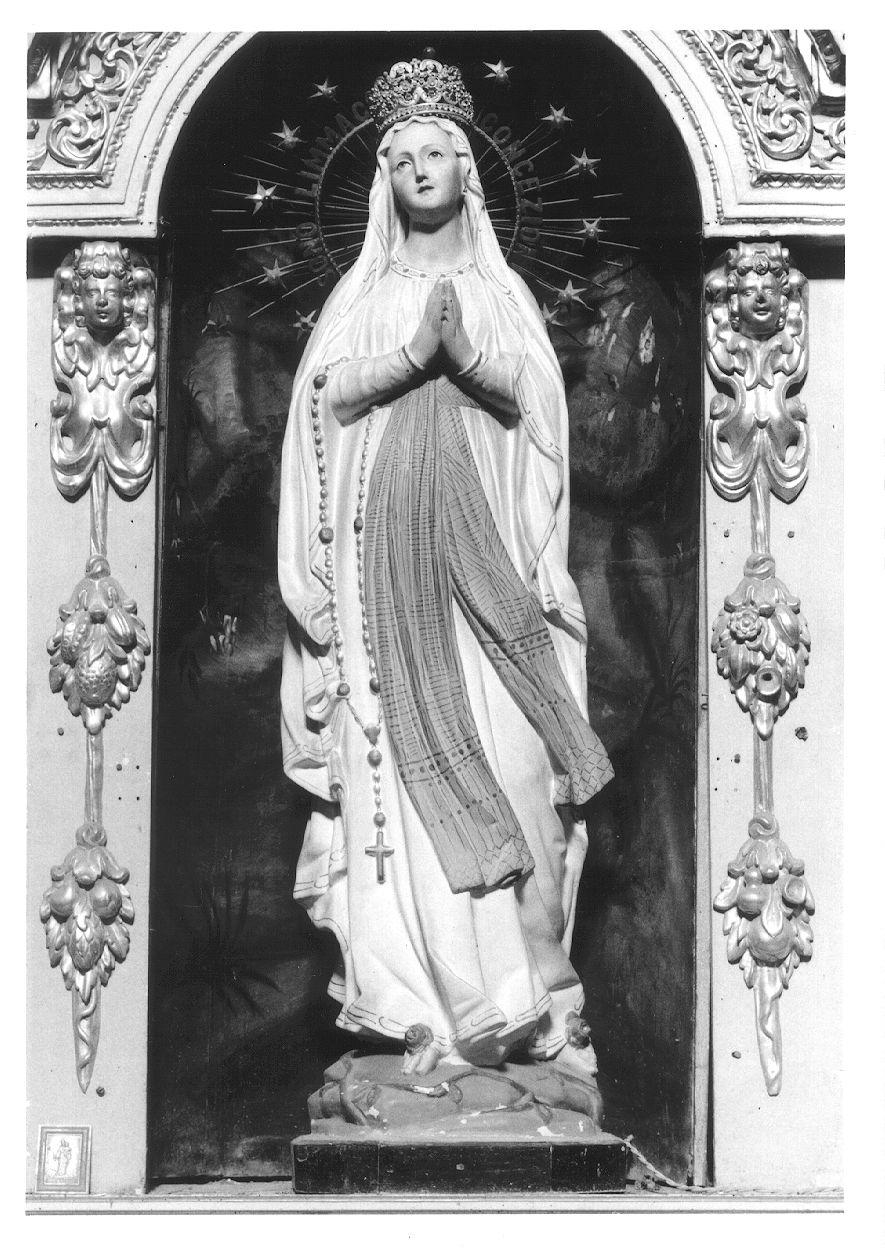 IMMACOLATA CONCEZIONE (statua, opera isolata) di Bertarelli Fratelli Ditta (fine/inizio secc. XIX/ XX)