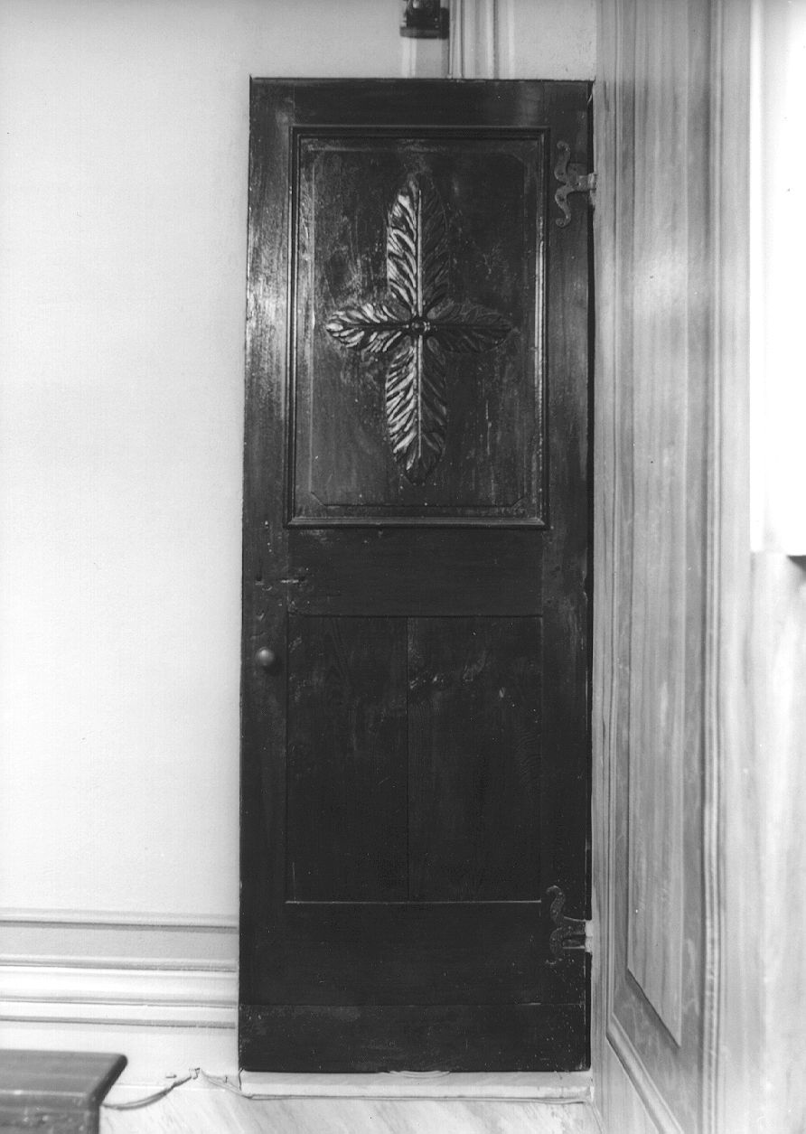 porta, opera isolata - ambito piemontese (ultimo quarto sec. XIX)