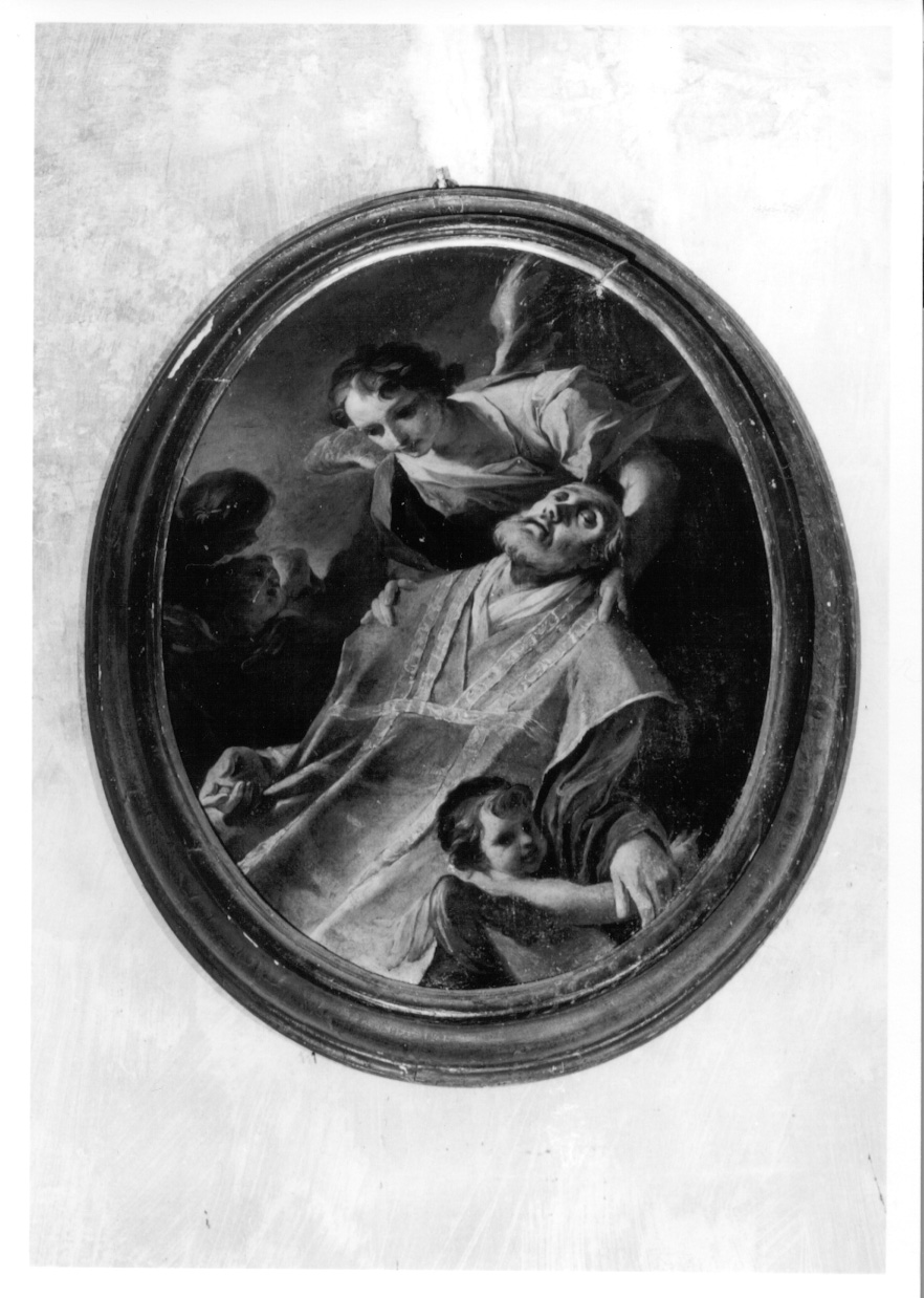 Sant'Andrea Avellino (dipinto, opera isolata) di Cantalupi Giovanni Battista (ultimo quarto sec. XVIII)