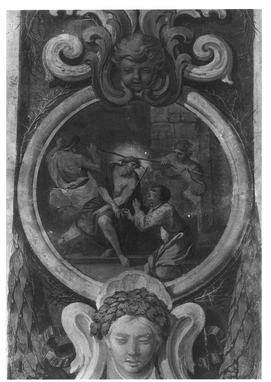 incoronazione di spine (dipinto, ciclo) di Besozzi Giovanni Ambrogio (seconda metà sec. XVII)