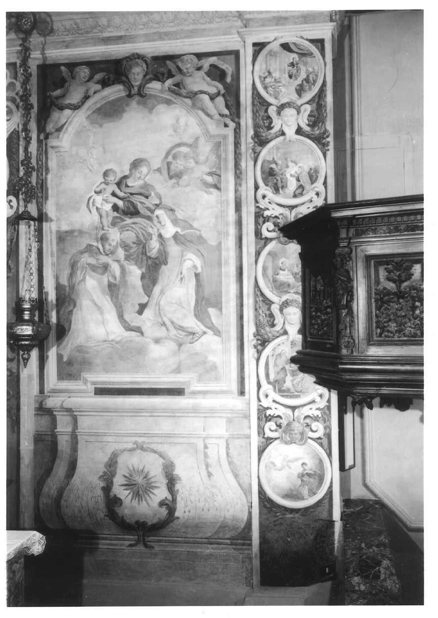Madonna del Rosario, Madonna del Rosario (dipinto, ciclo) di Besozzi Giovanni Ambrogio (seconda metà sec. XVII)