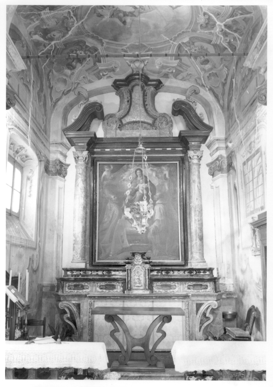 altare maggiore, opera isolata - bottega lombarda (metà sec. XVIII)