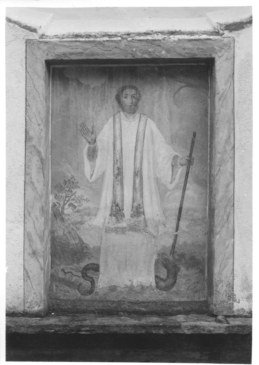 San Giulio (dipinto, opera isolata) - ambito ossolano (seconda metà, prima metà sec. XVII, sec. XVIII)