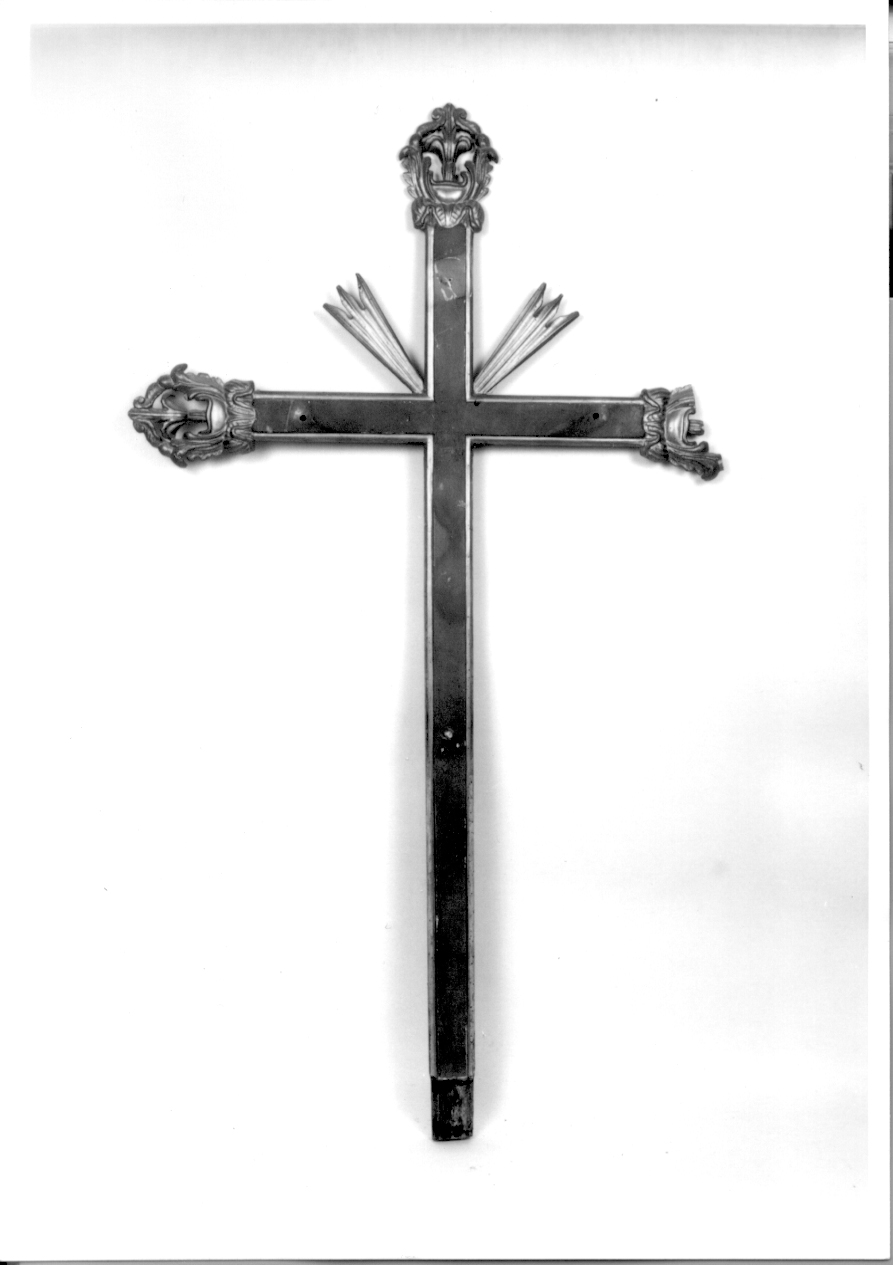 croce, opera isolata - ambito ligure-piemontese (metà sec. XIX)