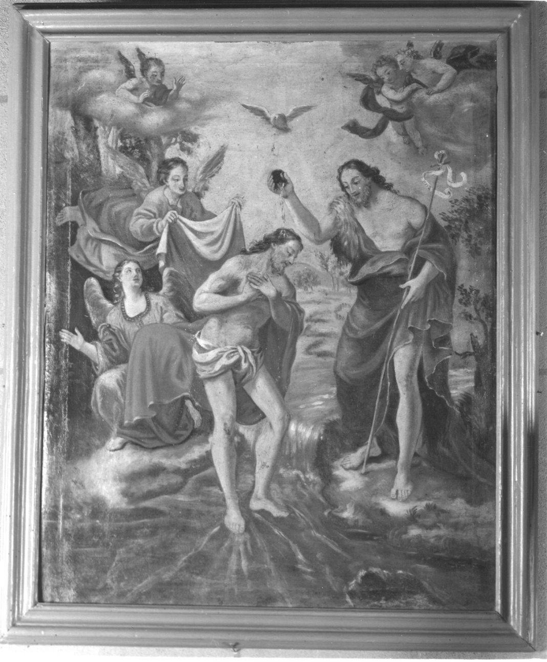 battesimo di Cristo (dipinto, opera isolata) - ambito astigiano (seconda metà sec. XVIII)