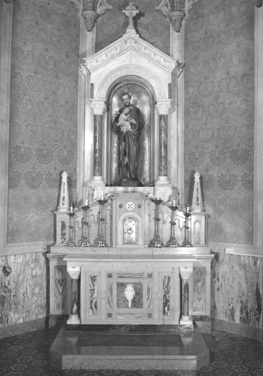 altare, opera isolata - produzione piemontese (metà sec. XX)