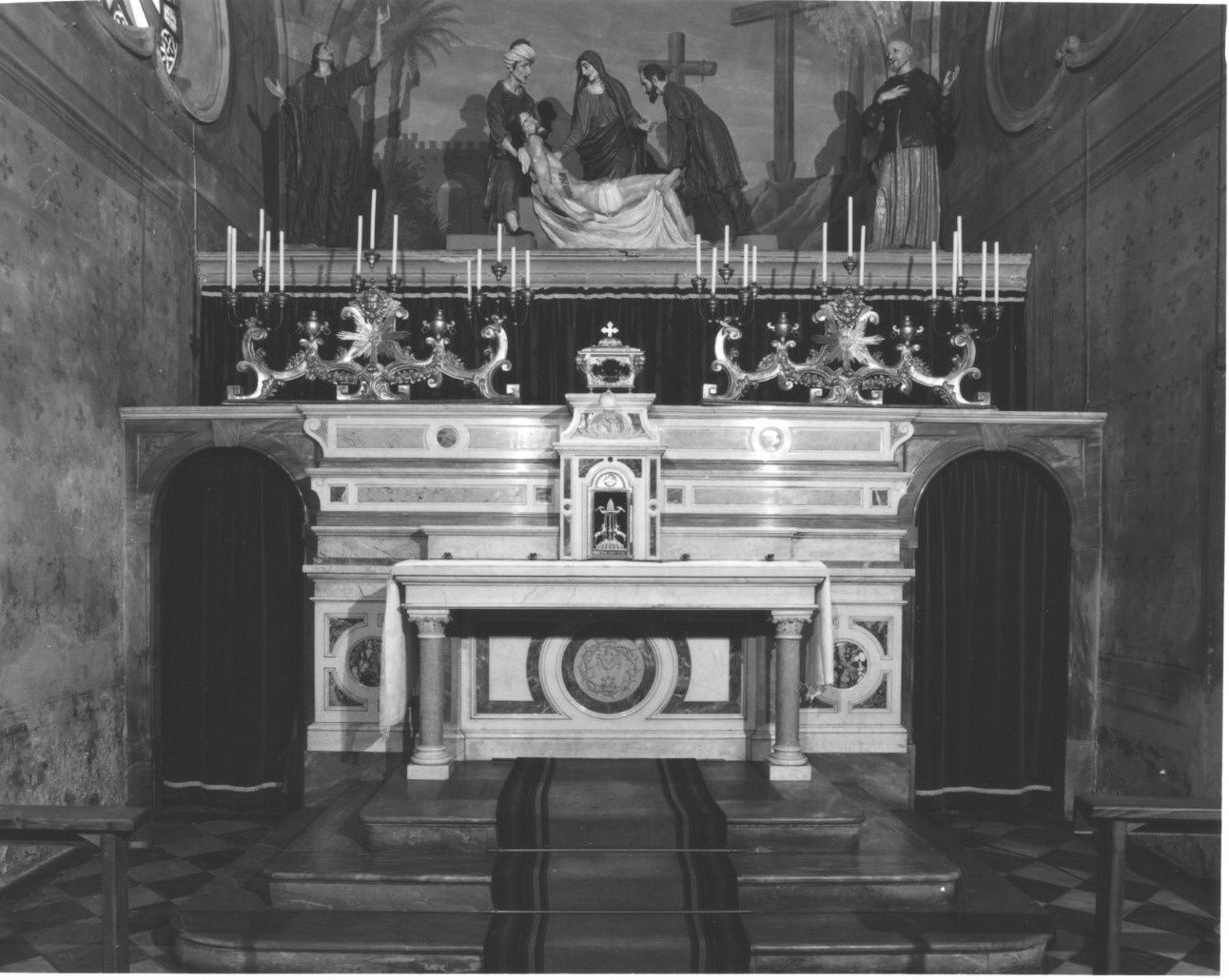 altare, opera isolata - bottega piemontese (primo quarto sec. XX)