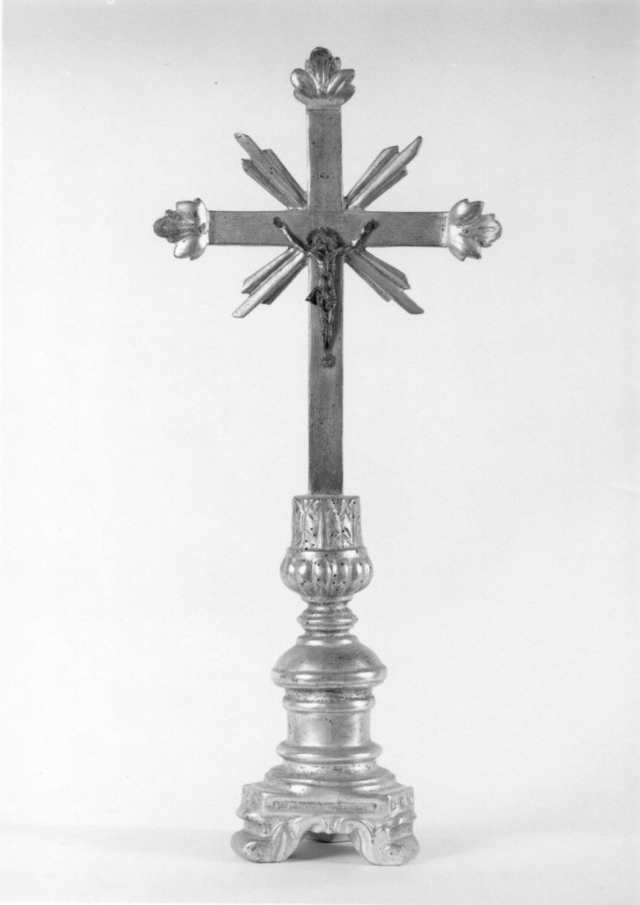 Cristo crocifisso dolente (croce d'altare, opera isolata) - ambito piemontese (prima metà sec. XIX)