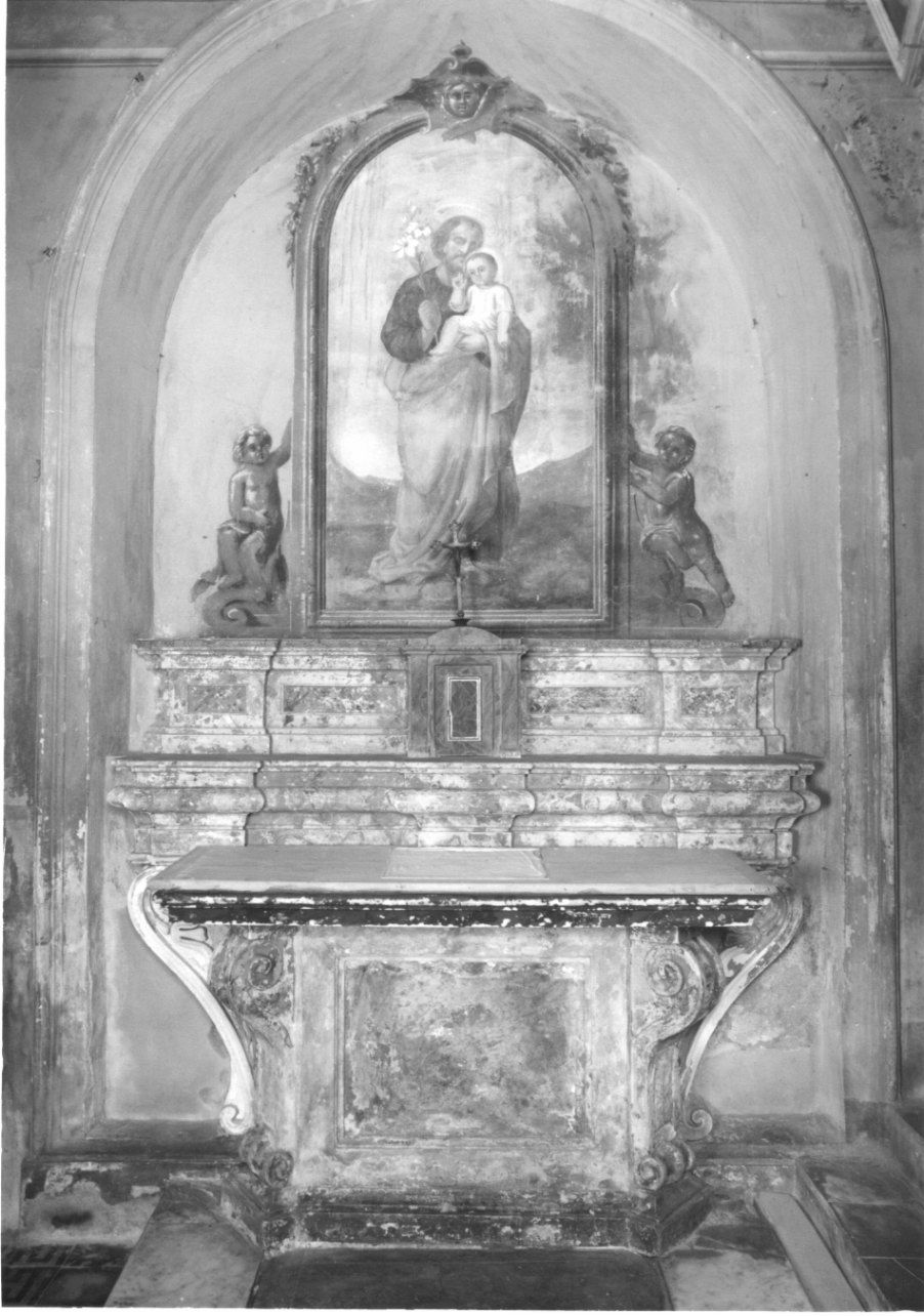 altare, opera isolata - ambito piemontese (prima metà sec. XVIII)