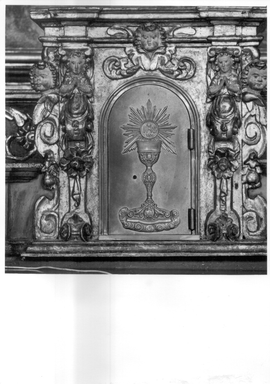 simboli eucaristici (tabernacolo, opera isolata) - ambito piemontese (seconda metà sec. XVIII)