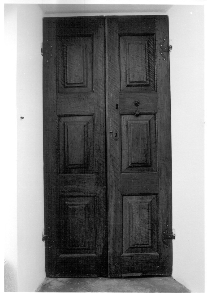 porta, opera isolata - ambito piemontese (prima metà sec. XVIII)